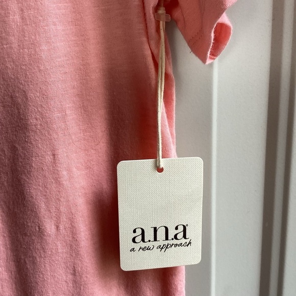 Ana nwt salmon pink short sleeve Tee Size Small - Picture 3 of 7